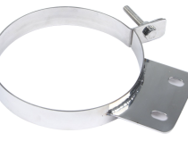 Diesel Stack Exhaust Clamp 8 in Polished 304 Stainless Steel Pypes Exhaust