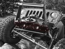 Jeep JK Front Bumper Rock Guard 07-18 Wrangler JK Aluminum Artec Industries