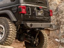 Jeep JL Sentinel Rear Bumper - Black Powder Coat Artec Industries
