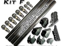 Easy 3 Link Kit F for Artec Trusses No Tubing Outside Frame Chevy / Ford 78-79 Front Passenger Rear Driver Artec Industries