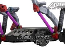 Easy 3 Link Kit F for Artec Trusses No Tubing Outside Frame Chevy / Ford 78-79 Front Passenger Rear Driver Artec Industries