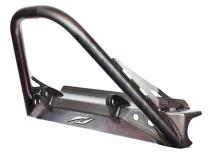 Jeep YJ/TJ Stubby Front Bumper W/Stinger Bare Steel Motobilt
