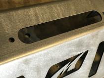 Jeep JK Front Bumper 07-18 Wrangler JK Crusher Series Bare Steel Motobilt