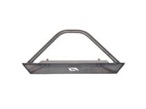 Jeep YJ / TJ / LJ Mid-Width Front Bumper W/Stinger Bare Steel Motobilt