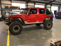 Jeep JK Rear Inner Fenders 07-18 Wrangler JK Aluminum Motobilt
