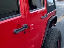 Aluminum Crusher 2 Inch Rear Fenders for Jeep JK / JKU Motobilt