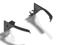 Aluminium Front Fenders 0 Inch Flare for Jeep TJ/LJ Motobilt