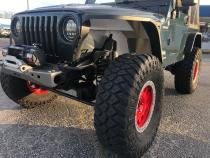 Jeep TJ Fenders 4 Inch Flare No Inner Fender High Line 97-06 Wrangler TJ/LJ Pair Motobilt