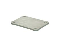 Roll Cage Foot 4 x 5 Inch Steel Each Motobilt