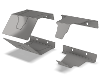 B Pillar Chop Kit for Jeep JLU Motobilt