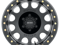 Aluminum Wheels 20x9 Beadlock MR105 Bolt Pattern 8 On 165.1 Offset 20 Lip Size 0 Matte Black MB Method