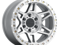 Aluminum Wheels 17x9 Beadlock MR106 Bolt Pattern 8 On 165.1 Offset -44 Lip Size 0 Machined SL Clear Coat Method