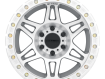 Aluminum Wheels 17x9 Beadlock MR106 Bolt Pattern 8 On 165.1 Offset -44 Lip Size 0 Machined SL Clear Coat Method
