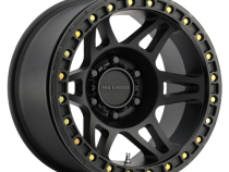 Aluminum Wheels 17x9 Beadlock MR106 Bolt Pattern 8 On 165.1 Offset -44 Lip Size 0 Matte Black MB Method
