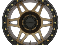 Aluminum Wheels 17x9 Beadlock MR106 Bolt Pattern 8 On 165.1 Offset -44 Lip Size 0 Method Bronze BRZ Method