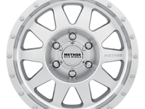 Aluminum Wheels 17x8.5 The Standard MR301 Bolt Pattern 6 On 139.7 Offset 25 Lip Size 1.85 Machined SL Clear Coat Method