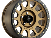 Aluminum Wheels 17x8.5 NV MR305 Bolt Pattern 5 On 127 Offset 25 Lip Size 1.18 Method Bronze BRZ Black Street Loc Method