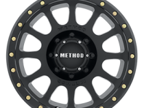 Aluminum Wheels 17x8.5 NV MR305 Bolt Pattern 8 On 170 Offset 0 Lip Size 1.3 Matte Black MB Method