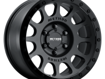 Aluminum Wheels 18x9 NV MR305 Bolt Pattern 6 On 139.7 Offset 18 Lip Size 1.38 Double Black MB Method