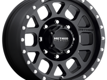 Aluminum Wheels 18x9 Mesh MR306 Bolt Pattern 8 On 170 Offset 18 Lip Size 1.73 Matte Black MB Method