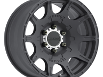 Aluminum Wheels 18x9 Roost MR308 Bolt Pattern 6 On 139.7 Offset 18 Matte Black MB Method
