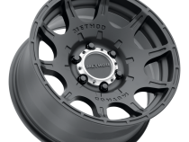 Aluminum Wheels 18x9 Roost MR308 Bolt Pattern 6 On 139.7 Offset 18 Matte Black MB Method