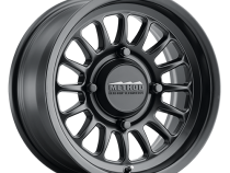 Aluminum Wheels 15x10 MR411 Bead Grip UTV Bolt Pattern 4 On 136 Offset 25 Lip Size 3.23 Matte Black MB Method