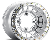 Aluminum Wheels 15x7 MR413 Beadlock UTV Bolt Pattern 4 On 136 Offset 38 Lip Size 0 Polished Method