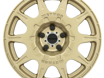 Aluminum Wheels 17x8 Rally MR502 Bolt Pattern 5 On 100 Offset 38 Gold GD Method