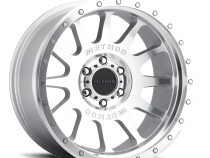 Aluminum Wheels 20x10 NV MR605 Bolt Pattern 6 On 139.7 Offset -24 Lip Size 2.83 Machined Silver SL Clear Coat Method