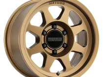 Aluminum Wheels 16x8 Bead Grip MR701 Bolt Pattern 6 On 120 Offset 0 Lip Size 1.42 Method Bronze BRZ Method