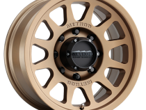 Aluminum Wheels 17x9 Bead Grip MR703 Bolt Pattern 8 On 165.1 Offset -12 Lip Size 1.18 Method Bronze BRZ Method