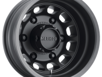 Aluminum Wheels 16x5.5 MR901 Dually Bolt Pattern 6 On 205 Offset -138 Lip Size 1.77 Matte Black Method