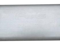 Race Pro Series Muffler 18 in 2.5 in Offset/Offset Hardware Not Incl Natural 409 Stainless Steel Pypes Exhaust
