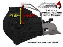 14 Bolt Pinion Guard W/Truss Bridge Low Artec Industries