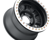 Aluminum Wheels 17x8.5 Monster Beadlock RT231 Machined Face Black 0 Offset 8 on 165.1 Bolt Pattern 130.81 Bore Raceline