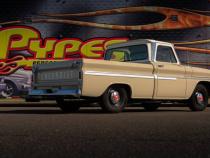 Crossmember Back W/ H-Pipe Exhaust System 63-66 GM Truck Split Rear Dual Exit 2.5 Inch Intermediate And Tailpipe Hardware Incl Turbo Pro Muffler Incl And Tip Not Incl Stainless Steel Pypes Exhaust