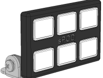 SourceLT w/ Mini6 for Universal w/ 36 Inch Battery Cables sPODS