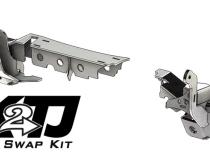 JK2TJ Front Axle Swap Kit Dana 44 Rubicon LCA Brackets W/Standard Hole Artec Industries
