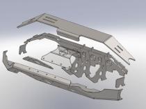 Dana 60 Full Hydro Mounting Kit: Chevy - Ultimate Arms for Reid Knuckles Artec Industries