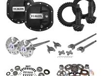 Stage 4 Jeep JK Re-Gear Kit W/Covers &amp;amp; Fr/Rr Axles Dana 30/44 4.11 Ratio JK Non-Rubicon D30/D44 Stage 4 Gear Kit Package 4.11 Ratio F&amp;amp;R Covers &amp;amp; 4340 F&amp;amp;R Axle Kits Yukon Gear