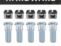 Rear Axle Kit Fits Dana M35 Diff 27 Spline 29-1/8 Inch Long USA Standard
