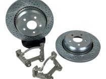 Big Claw Disc Brake Rotors Rear 21-25 Jeep Wrangler JL And 20-25 Gladiator JT W/Br3, Br4, Or Br5 Brake Code Baer Brakes