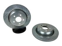 Big Claw Disc Brake Rotors Rear 21-25 Jeep Wrangler JL And 20-25 Gladiator JT W/Br3, Br4, Or Br5 Brake Code Baer Brakes