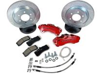 6T Brake System Front 21-26 Ford Bronco (Except Raptor Or Sport) Silver Baer Brakes