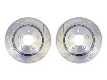 Claw Performance Rotors Rear (Slot/Zinc Only) 07-18 Jeep Wrangler JK Baer Brakes