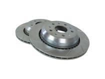 Claw Performance Rotors Rear (Slot/Zinc Only) 18-24 Jeep Wrangler JL And 20-24 Gladiator JT W/Br3 Brake Code Baer Brakes