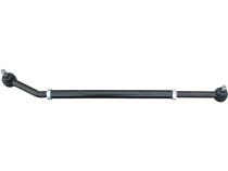 Currectlync Steering Modular Extreme Duty Drag Link JL/JT Bolt-On 1 5/8 Inch Diameter Bolt-On Semi-Gloss Black PC Finish RockJock 4X4