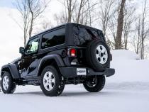 Jeep Cat Back Exhaust System Single Rear Exit Armor Lite Series For 18-Up Wrangler JL 2/4 Door 2.0L, 3.6L MBRP